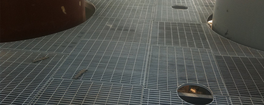 钢格栅示意图